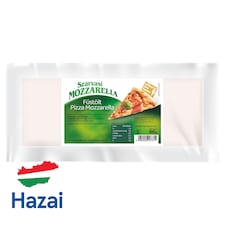 Szarvasi Mozzarella füstölt pizza mozzarella félkemény, félzsíros hevített-gyúrt sajt 1000 g