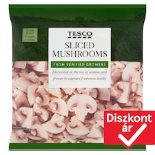 gyorsfagyasztott szeletelt csiperke gomba 450 g