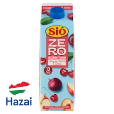 Sió Zero hozzáadott cukor meggy, szilva & alma gyümölcsital 1 l
