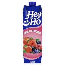 Hey-Ho Piros Multivitamin vegyes gyümölcsital 6 vitaminnal 1 l