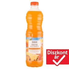 vegyes gyümölcsital cukorral és édesítőszerrel, hozzáadott vitaminokkal 1,5 l