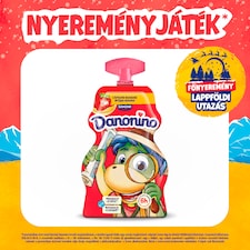 Danone Danonino élőflórás eper-banánízű joghurt hozzáadott kalciummal és D-vitaminnal 70 g