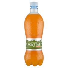 Aqvital Multivitamin természetes ásványvíz alapú üdítőital vitaminokkal, édesítőszerrel 0,75 l