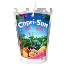 Capri-Sun Jungle Drink vegyes gyümölcsital cukorral és édesítőszerrel 200 ml