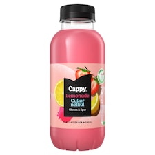 Cappy Lemonade szénsavmentes citromos üdítőital eperlével és édesítőszerekkel 400 ml