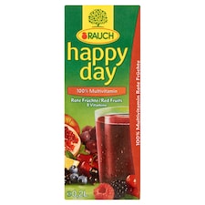 Rauch Happy Day 100% Multivitamin vegyes gyümölcslé 8 vitaminnal 0,2 l