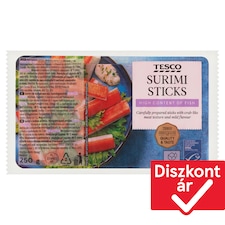 gyorsfagyasztott surimi rák ízű halrudacska 250 g