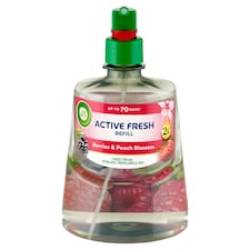 Air Wick Active Fresh Erdei gyümölcs és barackvirág utántöltő 228 ml