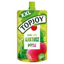 Topjoy alma lime kaktusz gyümölcspüré C-vitaminnal és pantoténsavval 200 g