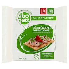 Abonett gluténmentes extrudált kenyér zöldségekkel 100 g