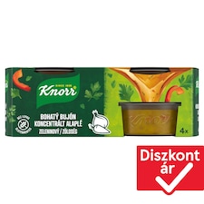 Knorr koncentrált zöldség alaplé 4 x 28 g (112 g)