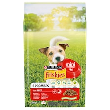 Purina Friskies Mini Menu marhával és zöldségekkel száraz kutyaeledel 1,5 kg