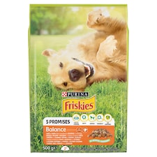 Purina Friskies Balance csirkével és zöldségekkel száraz kutyaeledel 500 g