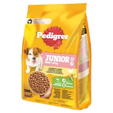 Pedigree Junior Mini teljes értékű szárazeledel kölyökkutyáknak baromfival és zöldségekkel 500 g