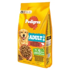 Pedigree Adult teljes értékű szárazeledel felnőtt kutyák számára marhával és zöldségekkel 12 kg