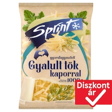 Sprint gyorsfagyasztott gyalult tök kaporral 1000 g