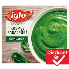 Iglo gyorsfagyasztott krémes parajpüré 450 g