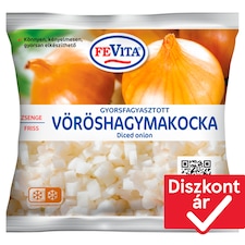 FeVita gyorsfagyasztott zsenge friss vöröshagymakocka 300 g