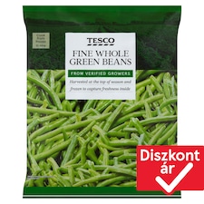 gyorsfagyasztott zöld hüvelyű egész zöldbab 450 g