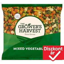 The Grower's Harvest gyorsfagyasztott brokkolis és karfiolos zöldségkeverék 750 g
