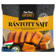 Ripp-Ropp Gourmet gyorsfagyasztott rántott sajt 450 g