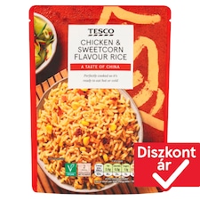 fűszerezett, főtt, csirkeízű, hosszúszemű rizs zöldségekkel 250 g