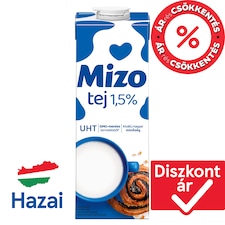 Mizo UHT zsírszegény tej 1,5% 1 l