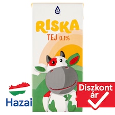 Riska UHT sovány tej 0,1% 1 l
