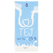 I love UHT zsírszegény tej 1,5% 1 l