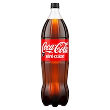 Coca-Cola zéró cukor colaízű energiamentes szénsavas üdítőital édesítőszerekkel 1,75 l