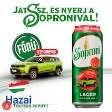 Soproni Lager világos sör 4,5% 500 ml