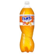 Fanta zéró cukor energiamentes narancsízű szénsavas üdítőital édesítőszerekkel 1,75 l