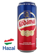 Kőbányai világos sör 4,3% 0,5 l