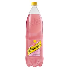 Schweppes Pink Tonic feketeribizli ízű szénsavas üdítőital cukorral és édesítőszerekkel 1,5 l