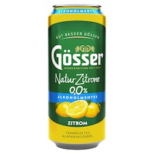 Gösser Natur Zitrone citromos alkoholmentes sörital 0,0% 500 ml