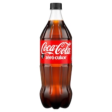 Coca-Cola zéró cukor colaízű energiamentes szénsavas üdítőital édesítőszerekkel 1 l