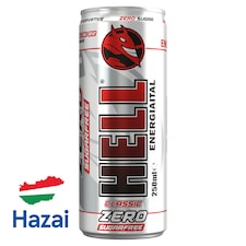 HELL ZERO tuttifrutti ízű energiaital 250 ml