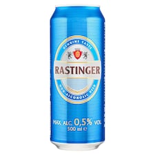Rastinger alkoholmentes világos sör 0,5% 500 ml