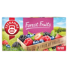 Teekanne World of Fruits málna- és szederízesítésű gyümölcstea keverék 20 filter 50 g
