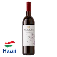 Teleki Válogatás Villányi Merlot száraz vörösbor 13% 0,75 l