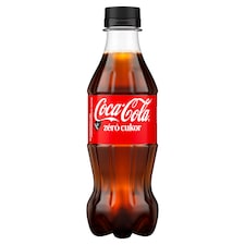 Coca-Cola zéró cukor colaízű energiamentes szénsavas üdítőital édesítőszerekkel 300 ml