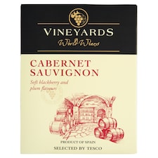 Vineyards World Wines Cabernet Sauvignon száraz vörösbor 12,5% 3 l