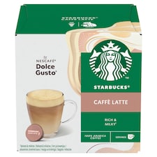 Starbucks by Nescafé Dolce Gusto Caffé Latte kávékapszula 12 db/12 csésze 121,2 g