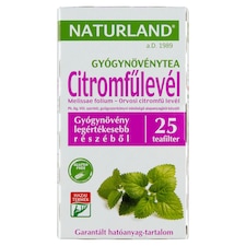 Naturland citromfűlevél gyógynövénytea 25 filter 25 g