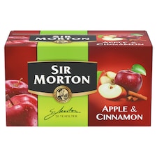 Sir Morton Apple & Cinnamon almaízű gyümölcstea fahéjjal ízesítve 20 x 1,75 g (35 g)