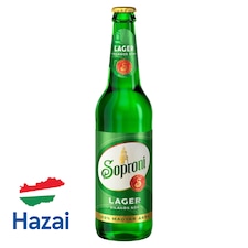 Soproni Klasszikus világos sör 4,5% 0,5 l üveg