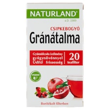 Naturland gránátalma & csipkebogyó gyümölcstea 20 filter 40 g