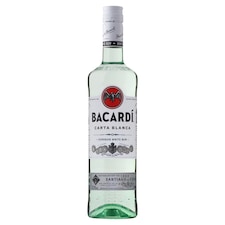 Bacardi Carta Blanca rum 37,5% 700 ml