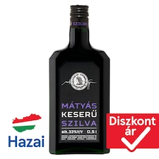 Mátyás keserű szilva likőr 33% 0,5l