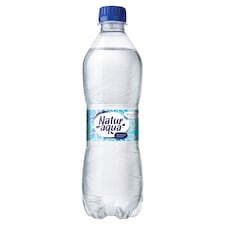 NaturAqua szén-dioxiddal dúsított természetes ásványvíz 500 ml